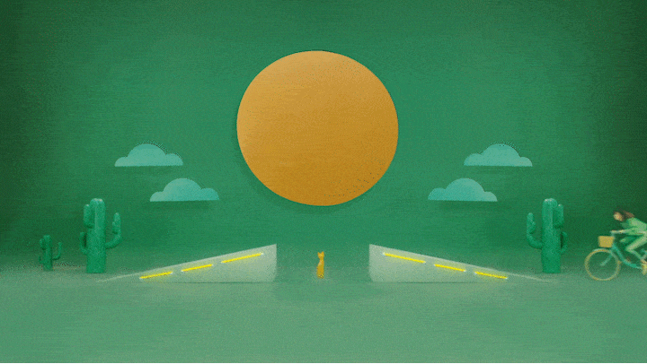 2D animation and motion graphics example by Viva Media